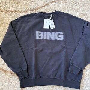 Anine Bing Miles Logo Sweatshirt